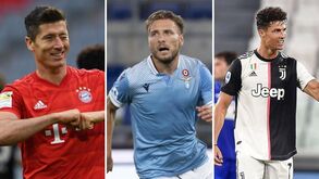 Cristiano Ronaldo no pódio e prémio inédito para Immobile: assim ficou a Bota de Ouro 