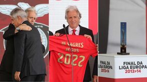 Nos bastidores da apresentação de Jesus: o abraço a Vieira, o apoio dos capitães e os troféus com as... finais perdidas