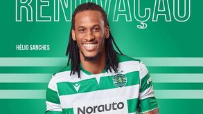 Hélio Sanches renova com o Sporting