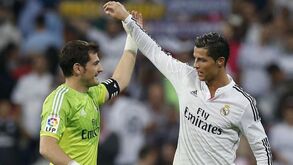 «Orgulho»: A mensagem de Cristiano Ronaldo na despedida de Casillas