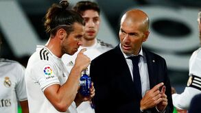 Zidane explica ausência de Bale na Champions: «Ele preferiu não jogar»