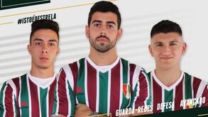 Estrela da Amadora: Diogo Santos, Filipe Gaspar e João Costa oficializados