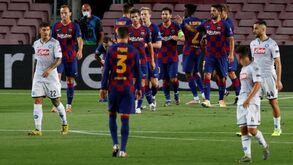 Messi tinha 'estratégia' para vencer o Nápoles: «Se jogarmos com calma, vamos fazer oito»