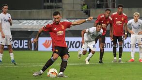 Bruno Fernandes isola-se na liderança dos melhores marcadores da Liga Europa 