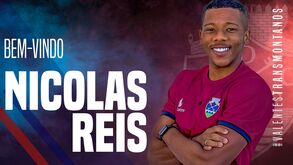 Nicolas Reis apresentado como reforço do Chaves