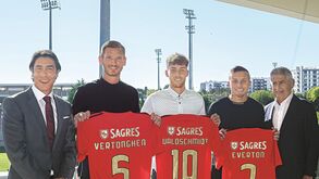 Reforços no Benfica: Vertonghen, Cebolinha e Waldschmidt com fome de títulos