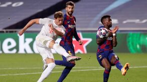 Goretzka: «Pena de Messi? Não, na realidade até me diverti bastante»