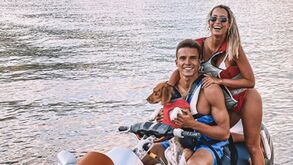 Palhinha a aproveitar as férias antes se apresentar no Sporting