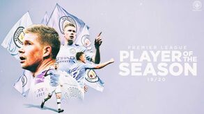 Kevin de Bruyne eleito melhor jogador da Liga inglesa