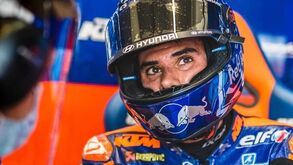 Miguel Oliveira e o acidente com Espargaró: «Ele virou muito depressa e acabámos por colidir»