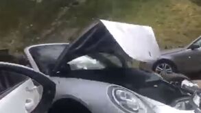 Prejuízo de milhões em 'acidente de luxo' entre dois super-carros: veja as imagens