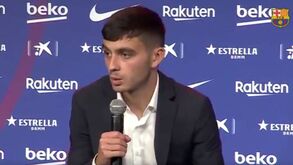 Barcelona apresenta 'reforço': Pedri quer ficar e aprender com os melhores