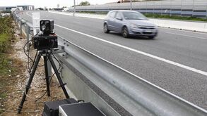 Radares vão registar velocidade média em estradas nacionais 