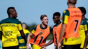 Adán e Nuno Santos já trabalham sob as ordens de Rúben Amorim