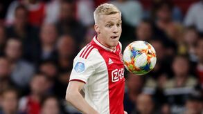 Van de Beek quer sair do Ajax