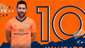 Messi anunciado como reforço do Quarteira Sport Clube 