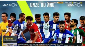 Este é o onze do ano da Liga NOS