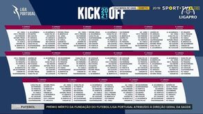 O calendário completo da 2.ª Liga
