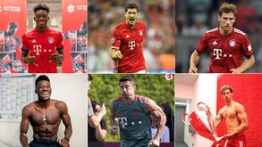 «O que andam a comer os jogadores do Bayern Munique?»: as imagens que levantam a dúvida do momento