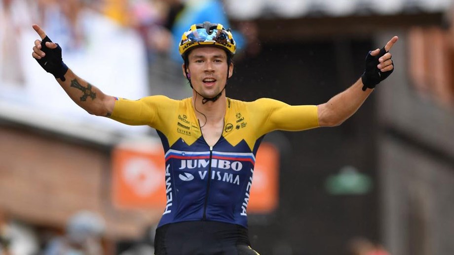 Primoz Roglic vence segunda etapa do Dauphiné e lidera - Ciclismo - Jornal Record