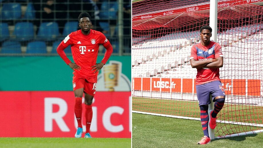 Jonathan David e Alphonso Davies são talentos do Canadá