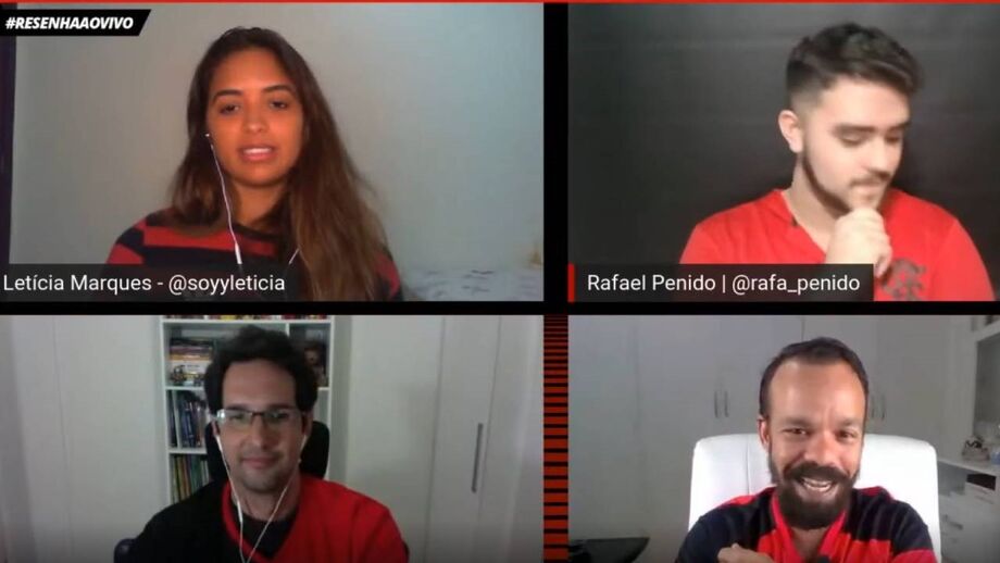 Comentadores e jornalistas afetos ao Flamengo abordam proposta das águias pelo extremo brasileiro