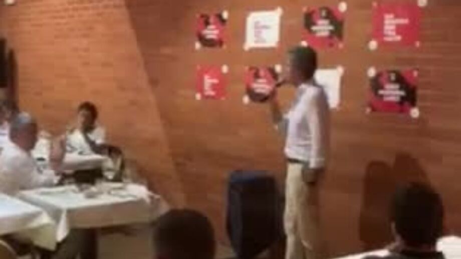Candidato à presidência das águias esteve reunido com apoiantes