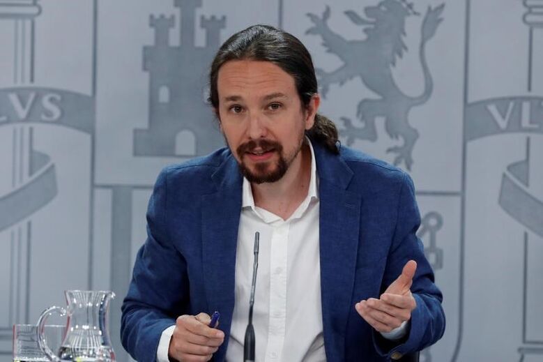 Pablo Iglesias, líder do Podemos e vice-presidente do governo espanhol