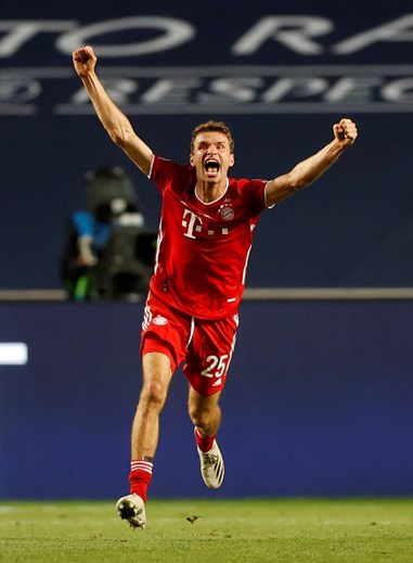 Thomas Müller al final de la temporada