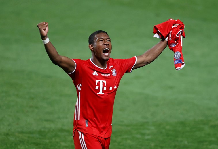 David Alaba al final de la temporada