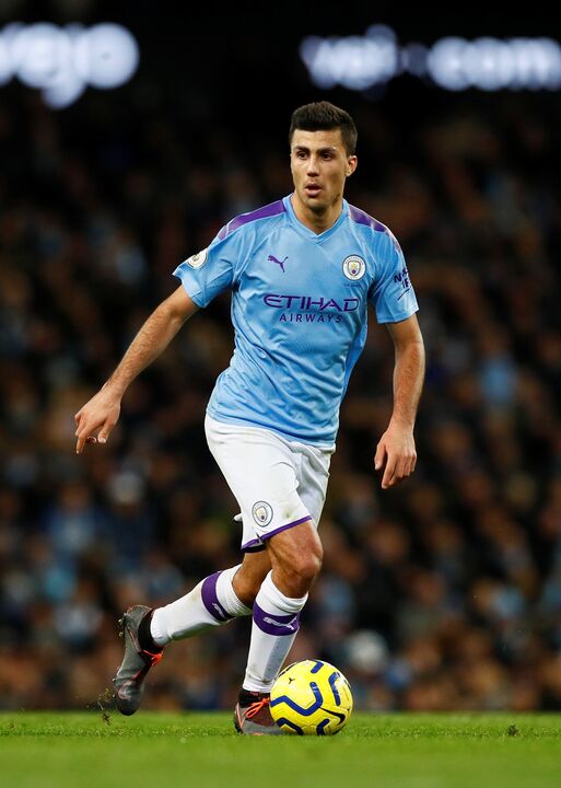 2&ordm; - Rodri (2019/20): contratado ao Atl&eacute;tico Madrid por 70 M&euro;