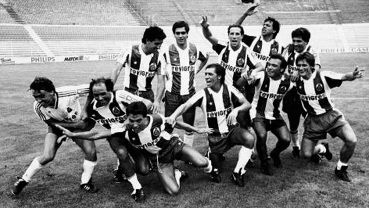 Dito e o ex-ponta-de-lança de azul e branco nas Antas 