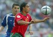 21. Nuno Gomes (Avançado) - Um dos sinais de marca do ataque da Seleção Nacional. Entrou na partida apenas aos 66 minutos, com a missão de fazer reverter o resultado que na altura era desfavorável para Portugal, mas só conseguiu ver Cristiano Ronaldo iniciar aquela que seria um dos capitulos mais bonitos da história do futebol português. Amarante, Boavista, Benfica, Fiorentina, Sporting de Braga e Blackburn foram os clubes que representou durante a sua carreira.