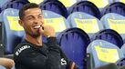 Nem a infeção trava Ronaldo: acabou o jogo da Seleção e CR7 foi fazer sprints para o relvado