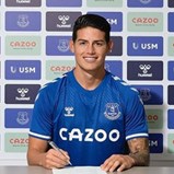James Rodríguez no Everton rende 500 mil euros ao FC Porto 