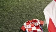 A nova camisola principal da seleção da Croácia