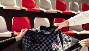 A nova camisola alternativa da seleção da Croácia