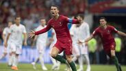 Aos 33 anos e 130 dias, CR7 tornou-se no jogador mais velho da história a marcar um hat trick em Mundiais (diante da Espanha, em junho de 2018)