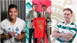 O mercado dos três grandes: todos os reforços de FC Porto, Benfica e Sporting