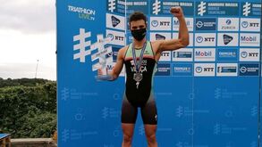 Vasco Vilaça conquista medalha de prata em prova da Taça do Mundo de triatlo