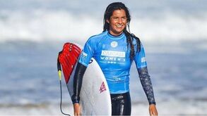 Teresa Bonvalot passa diretamente aos 'quartos' no MEO Portugal Cup of Surfing 