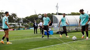 Às ordens de Fernando Santos: Seleção Nacional na máxima força