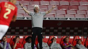 O onze do Benfica para o jogo com o Sp. Braga