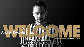 PAOK oficializa contratação de Andrija Zivkovic 