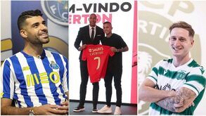 Sabe quantos jogadores já foram contratados na Liga NOS? Eis a lista de entradas e saídas em todos os clubes