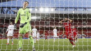 A crónica do Liverpool-Leeds, 4-3: Diferença está em Salah