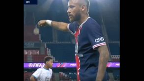 Neymar furioso no Paris SG-Marselha: «Racismo não!»