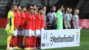 Agora é a 'doer': aí está o primeiro onze do Benfica da nova época