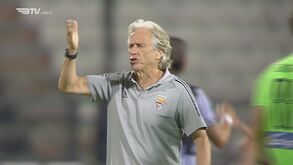 A reação de Jorge Jesus ao adeus do Benfica à Champions