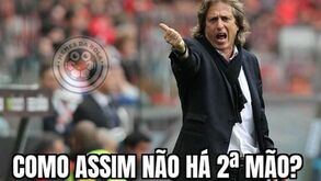 Internet não perdoa: memes implacáveis com Jorge Jesus e Benfica após saída da Champions